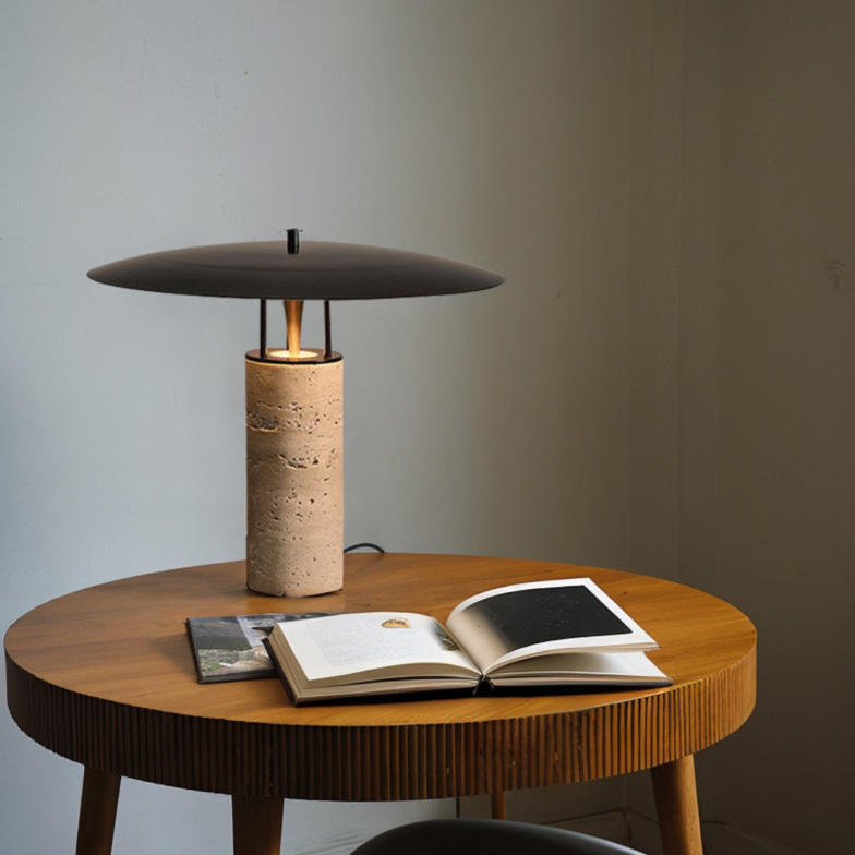 Aira Stone Halo Table Lamp