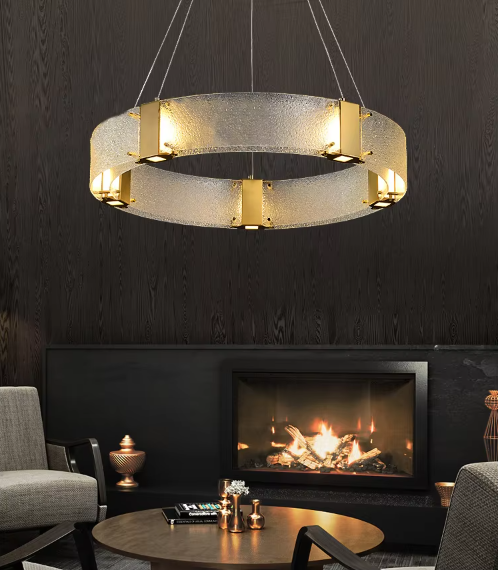 Aira Halo Ring Chandelier