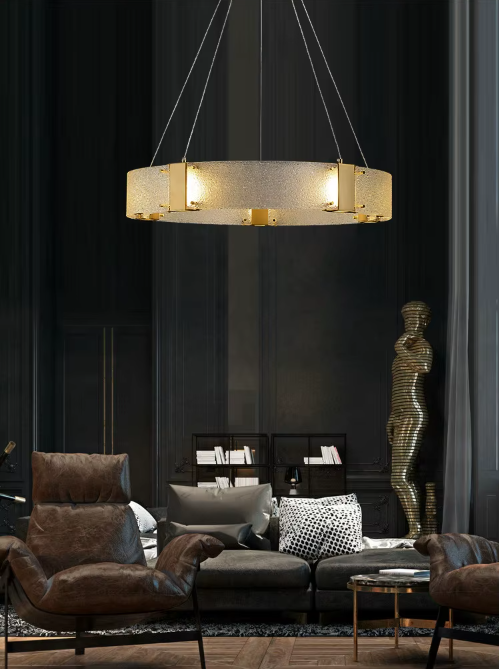 Aira Halo Ring Chandelier