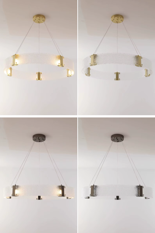 Aira Halo Ring Chandelier