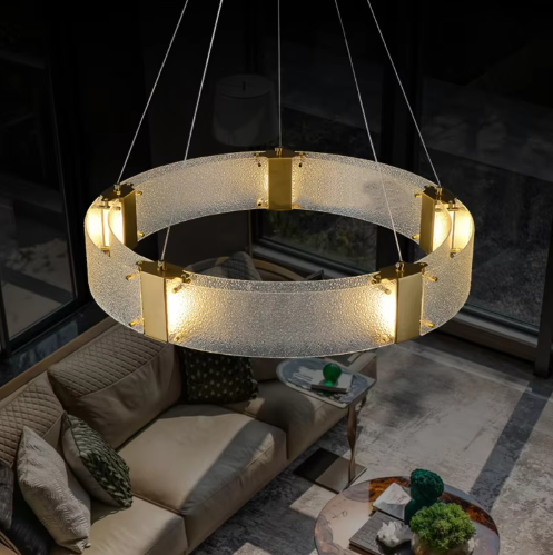 Aira Halo Ring Chandelier