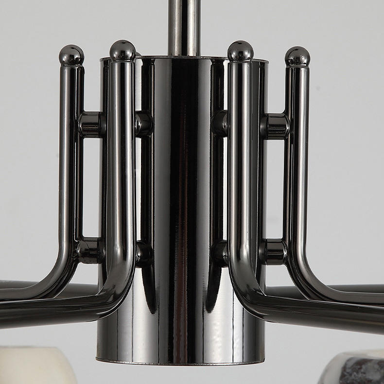 Aira Marble Halo Chandelier