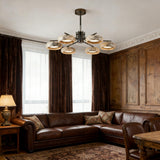 Aira Marble Halo Chandelier