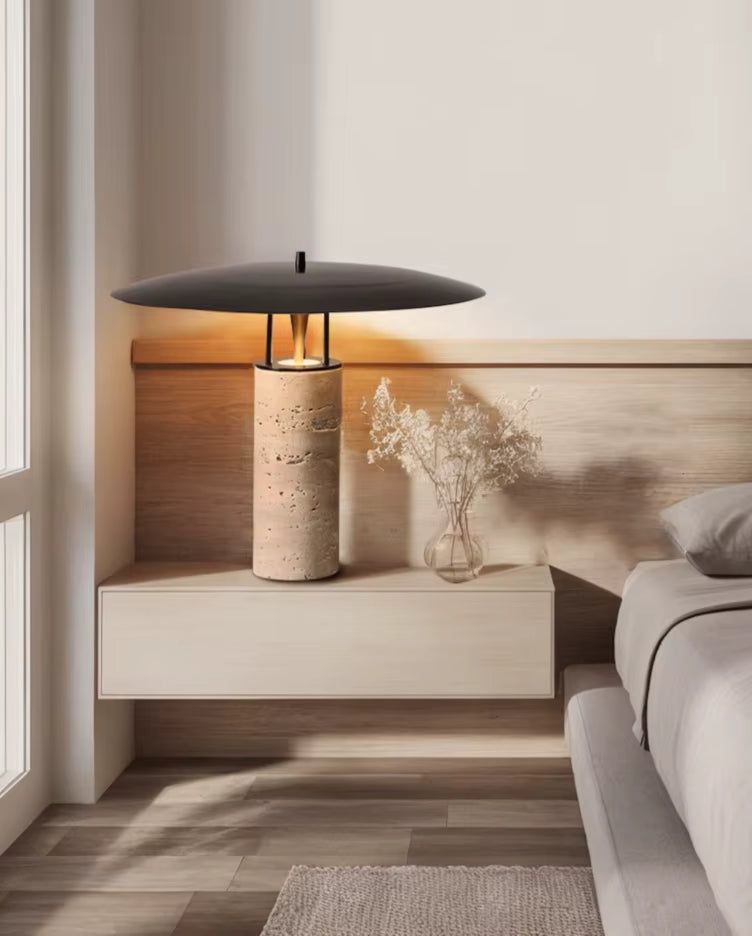 Aira Stone Halo Table Lamp