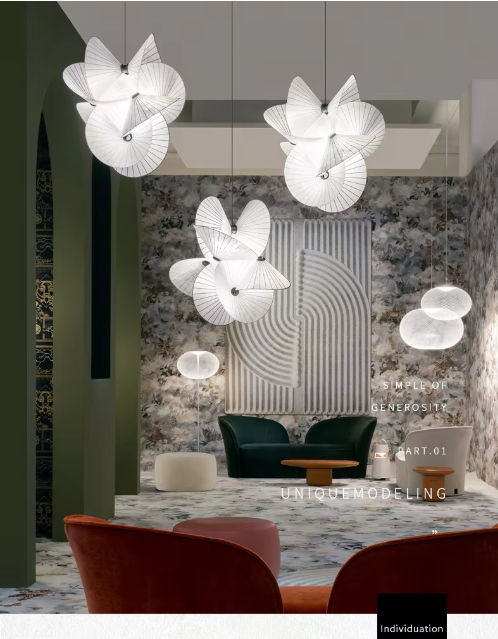 Aira Petal Chandelier
