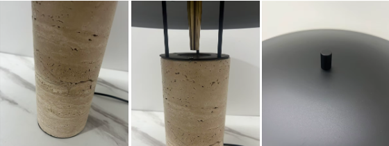 Aira Stone Halo Table Lamp